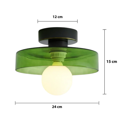 Plafonnier moderne de style Bauhaus