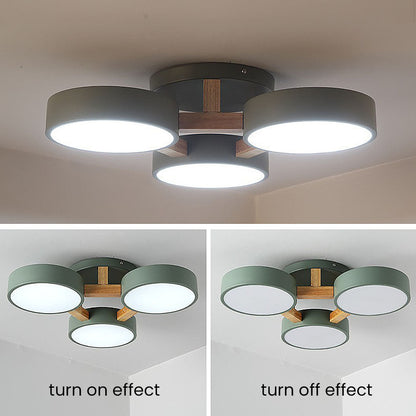 Lampe de chambre à coucher moderne encastrée