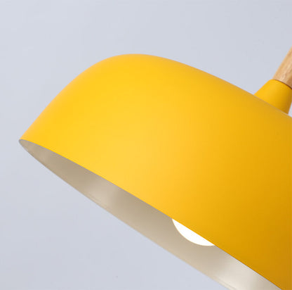 Lustre suspendu dôme éclatant