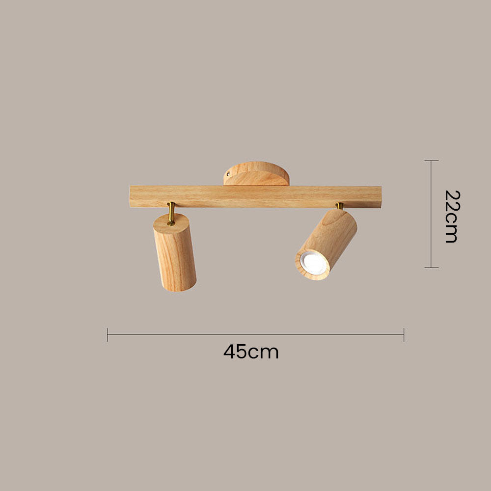 Lampe sur rail à DEL minimaliste