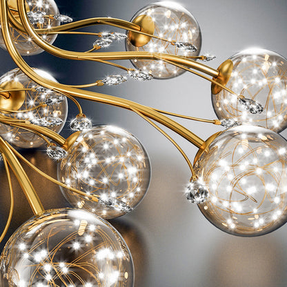 Plafonnier à DEL scandinave