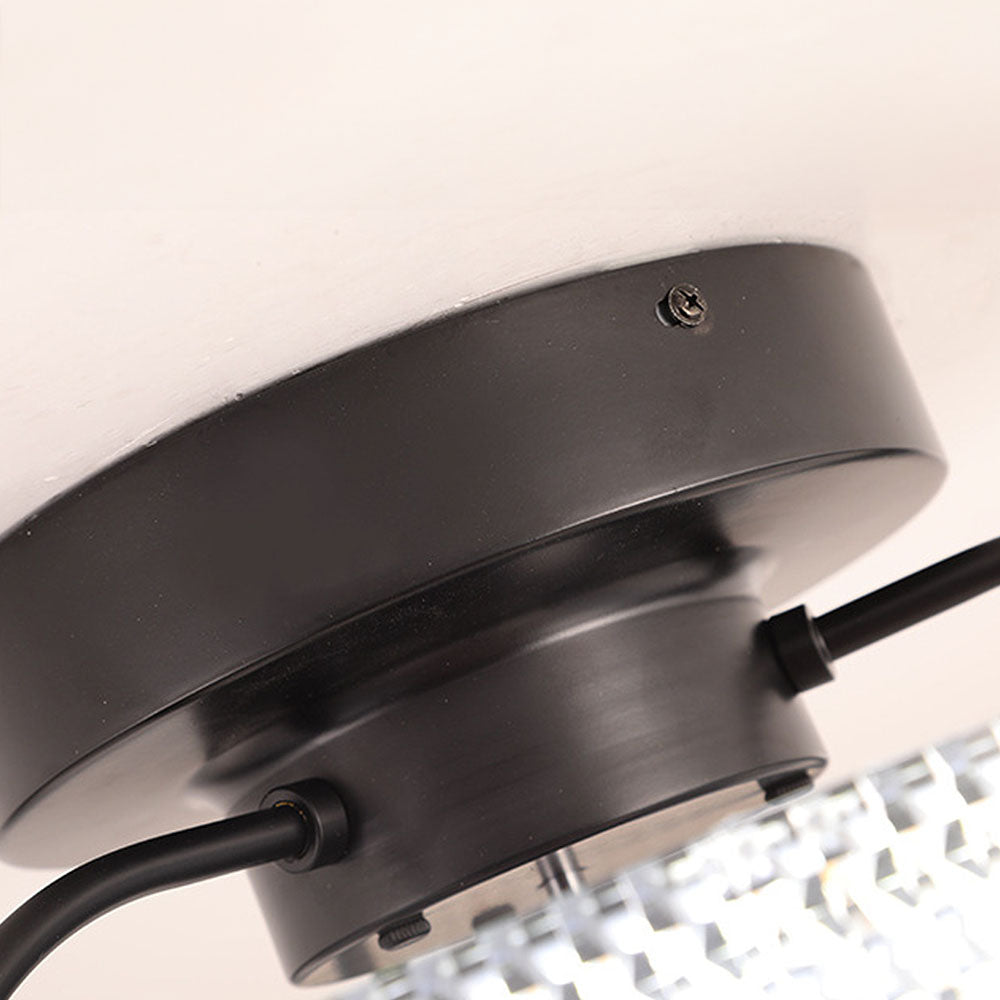 Ventilateur de plafond intelligent à DEL avec télécommande