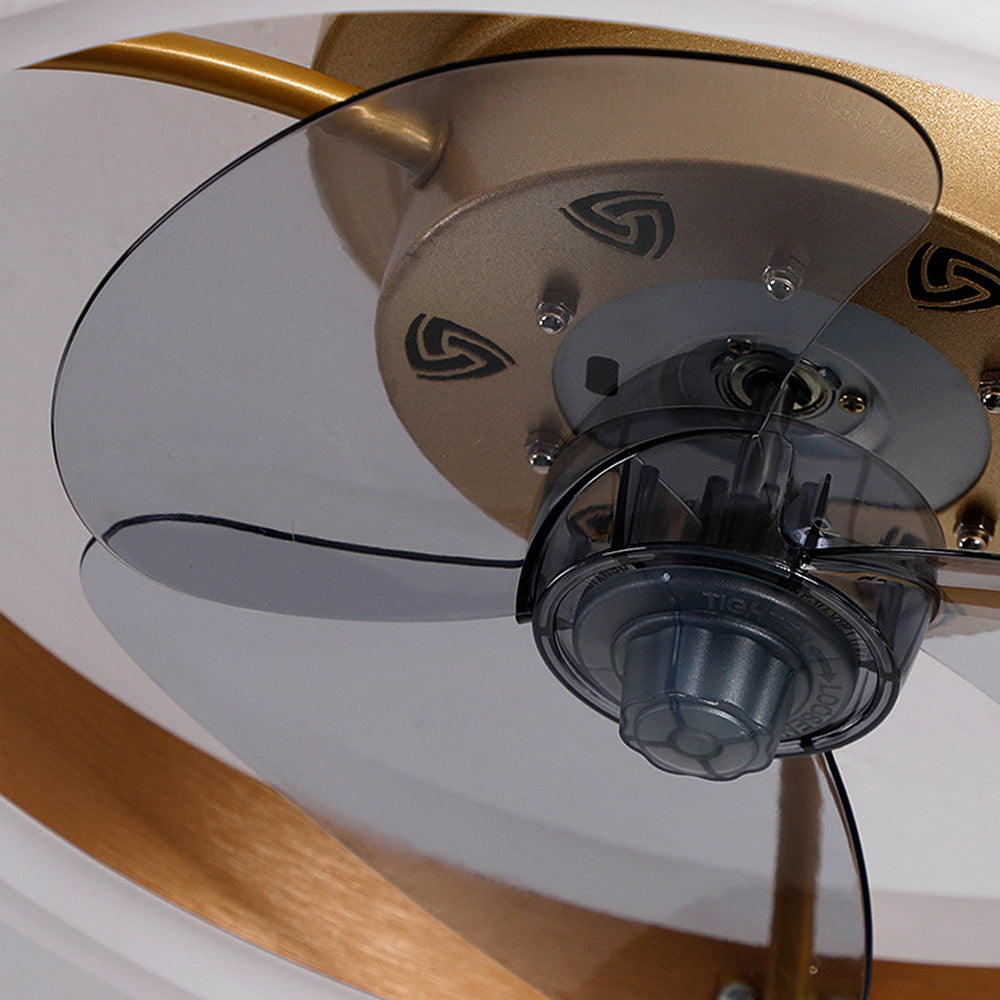 Ventilateur de plafond encastré avec éclairage LED