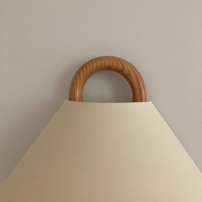Lampe murale plissée contemporaine
