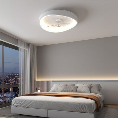 Ventilateur de plafond moderne avec lumière LED