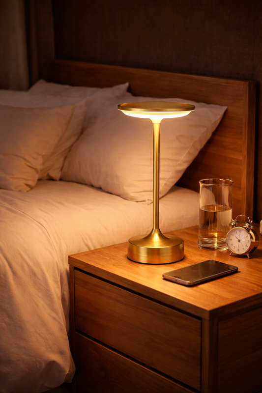 Lampe de table LED moderne rechargeable