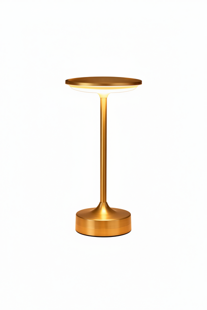 Lampe de table en laiton art déco Amberlin