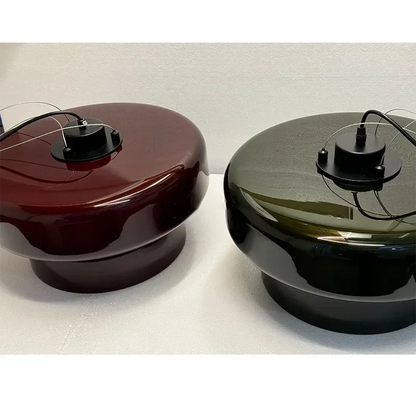 Lustre suspendu en verre design