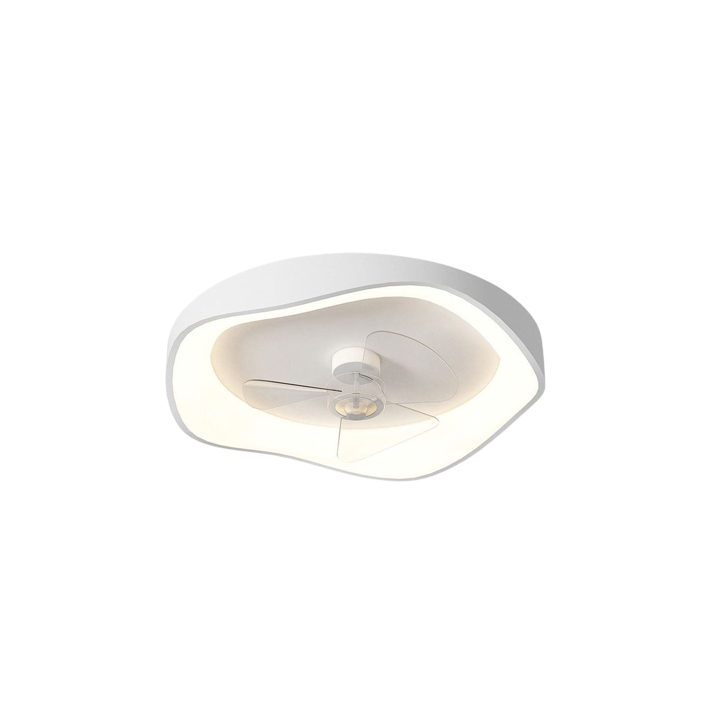Ventilateur de plafond moderne avec lumière LED