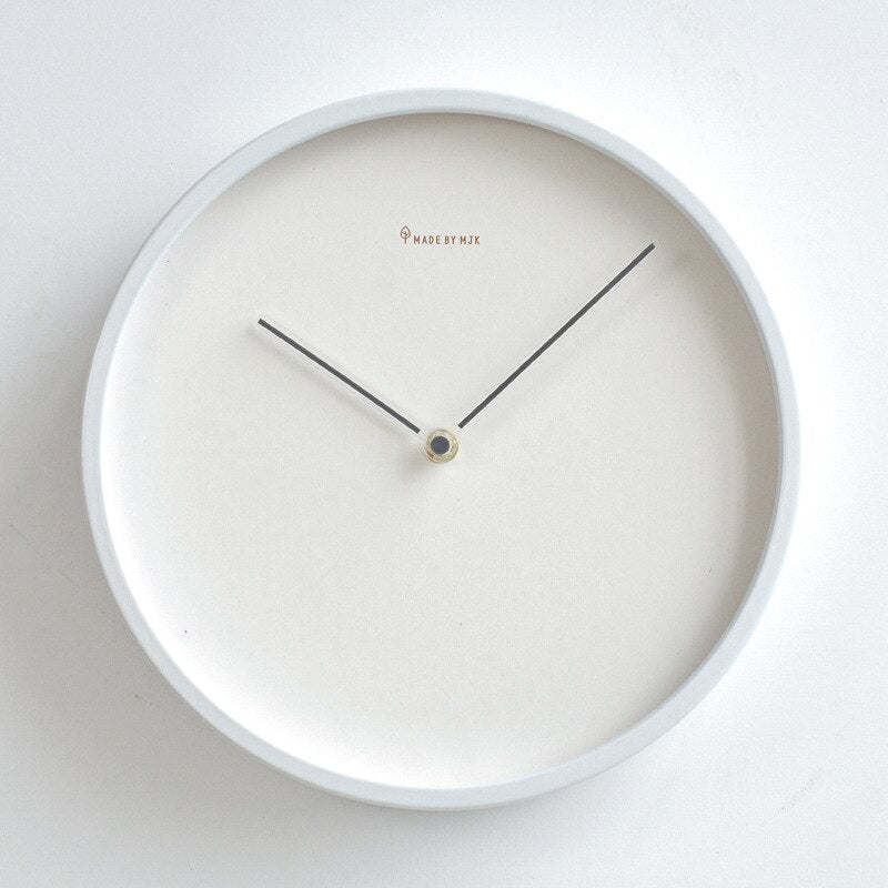 Horloge murale minimaliste nordique