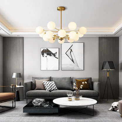 Plafonnier minimaliste doré