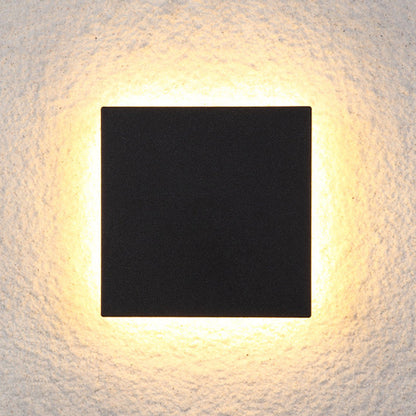 Applique murale extérieure LED géométrique moderne