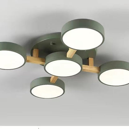 Lampe de chambre à coucher moderne encastrée