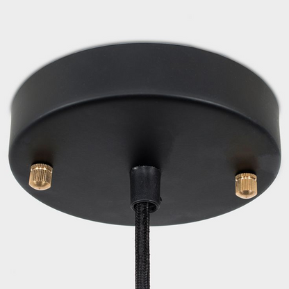 Lampe suspendue transparente de chevet