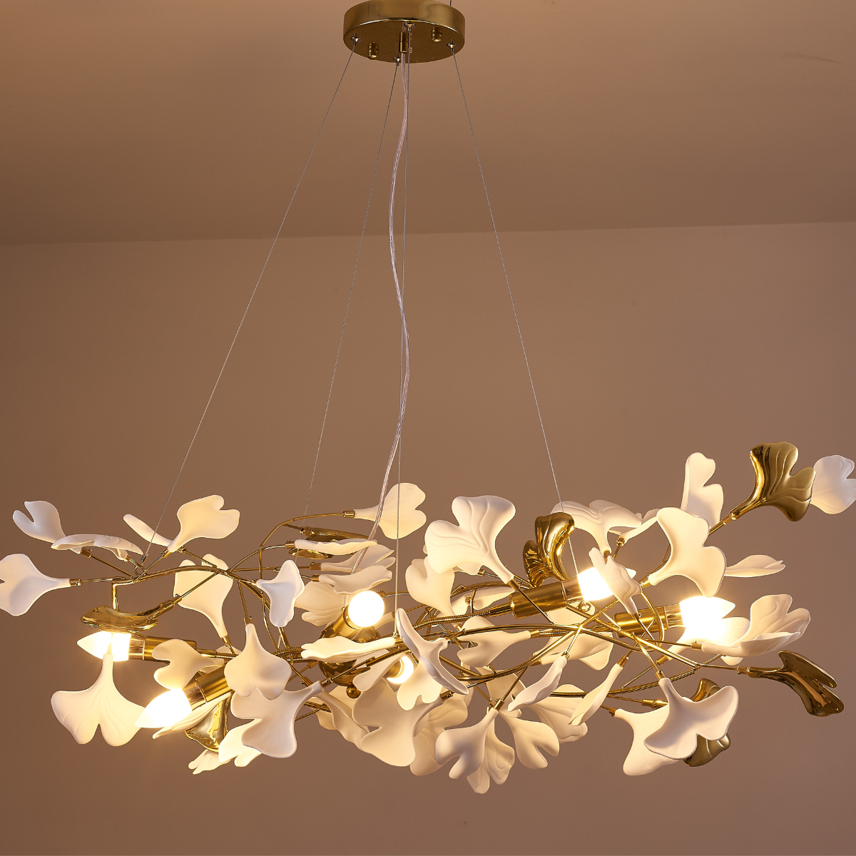 Lampe suspendue au design Ginkgo