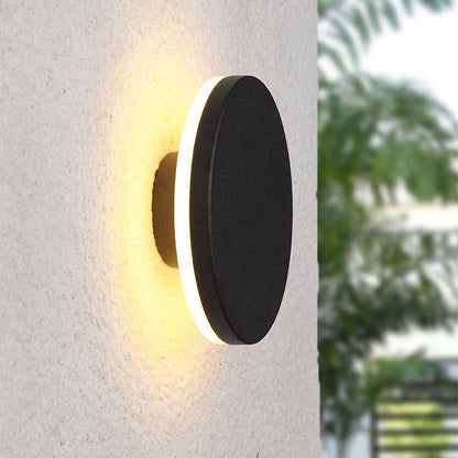 Applique murale extérieure LED géométrique moderne