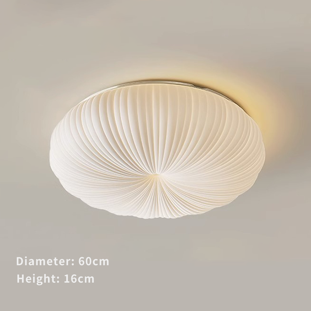 Lustre moderne en forme de citrouille