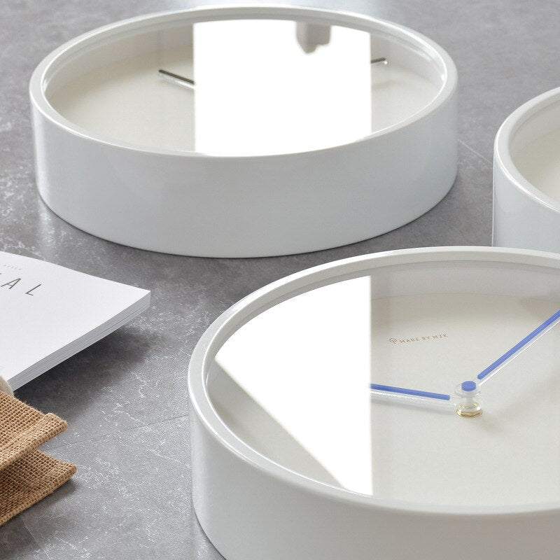 Horloge murale minimaliste nordique