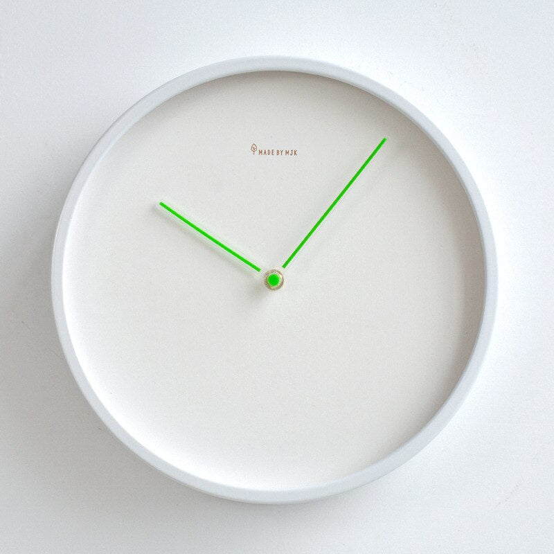 Horloge murale minimaliste nordique