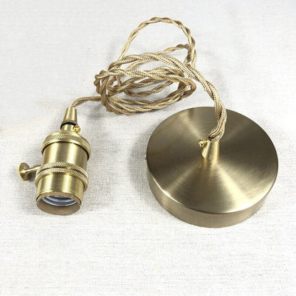 Suspension cylindrique en verre texturé