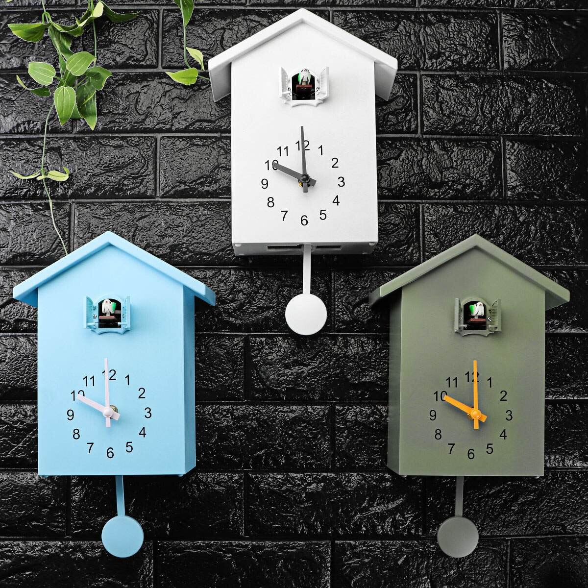 Horloge à coucou moderne au charme traditionnel