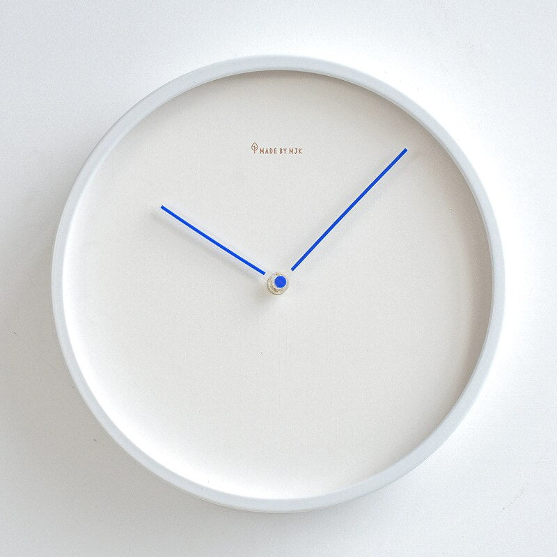 Horloge murale minimaliste nordique