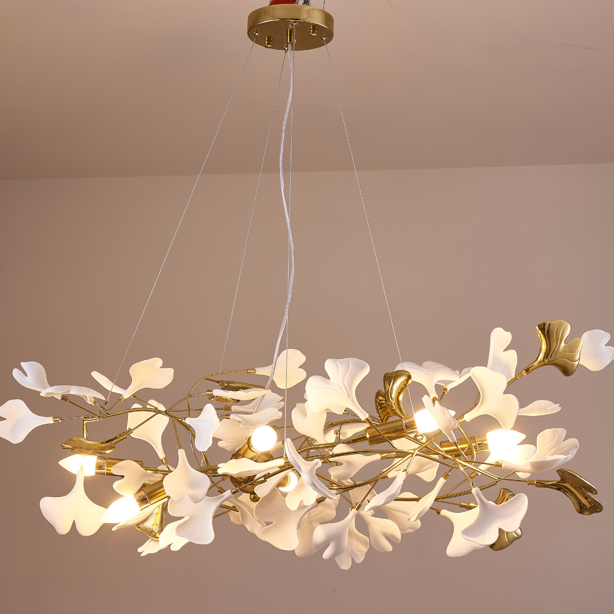 Lampe suspendue au design Ginkgo
