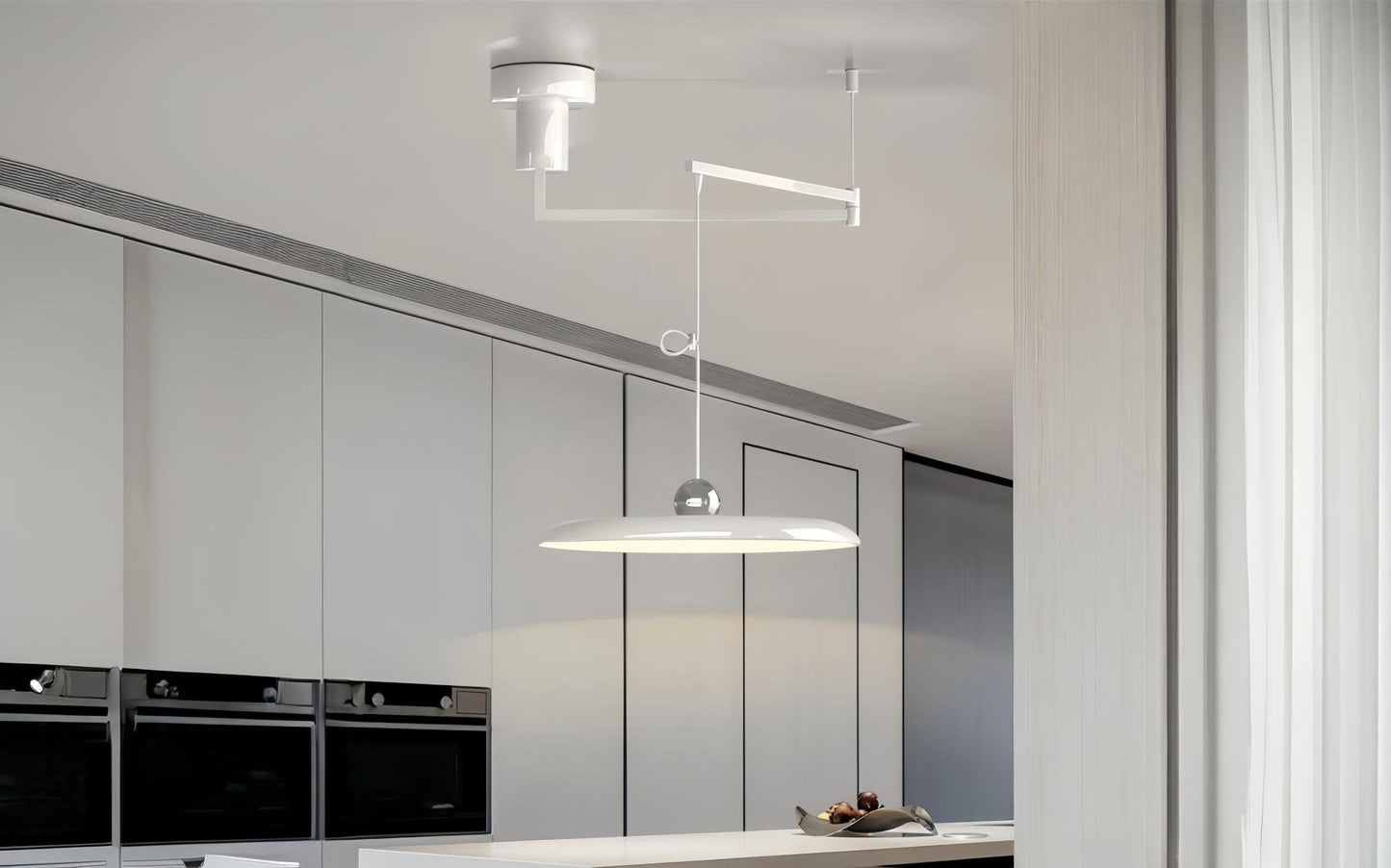 Lustre moderne avec bras pivotant