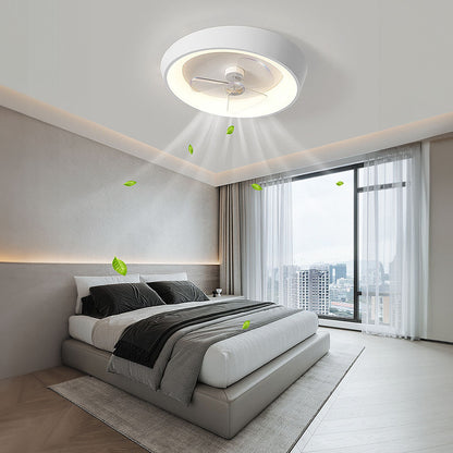 Ventilateur de plafond moderne avec lumière LED