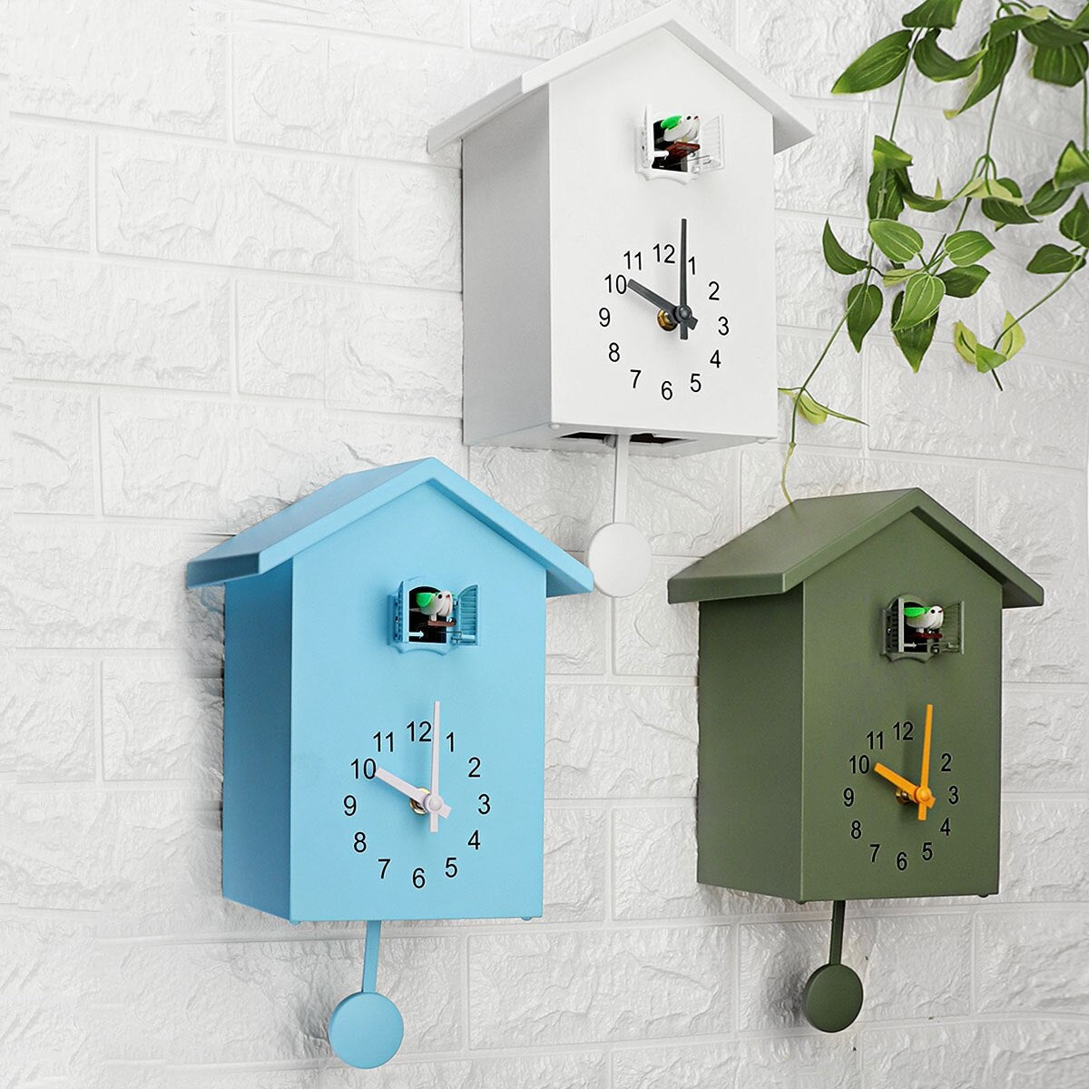 Horloge à coucou moderne au charme traditionnel