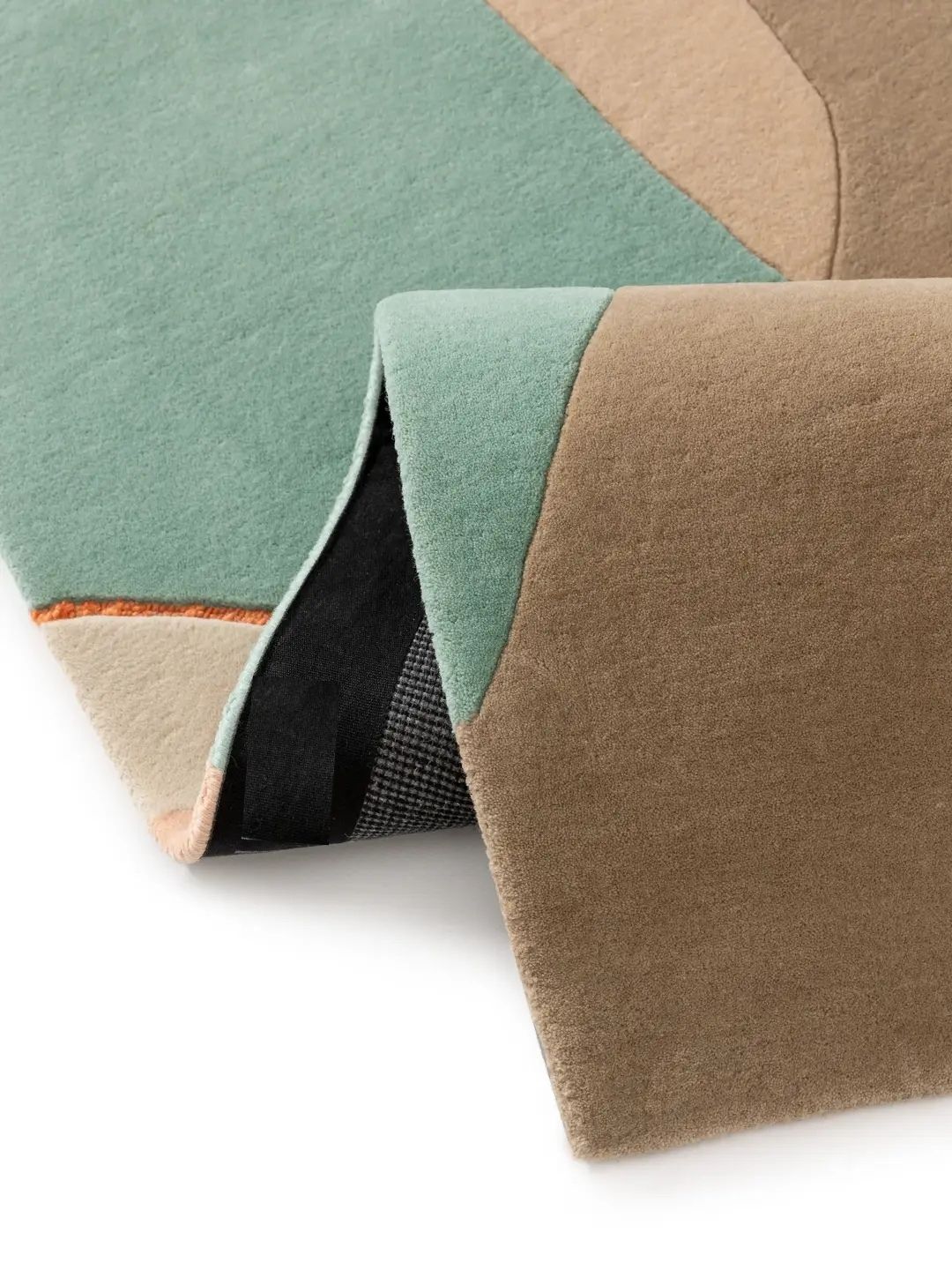 Tapis en laine multicolore design moderne