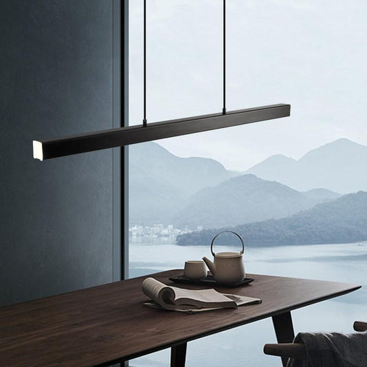 Suspension LED linéaire moderne