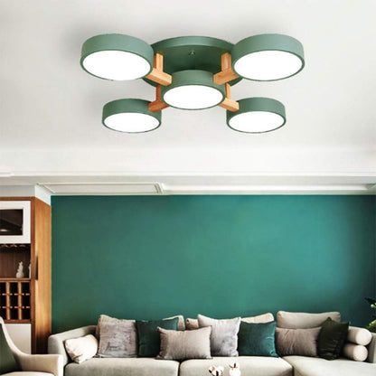 Lampe de chambre à coucher moderne encastrée