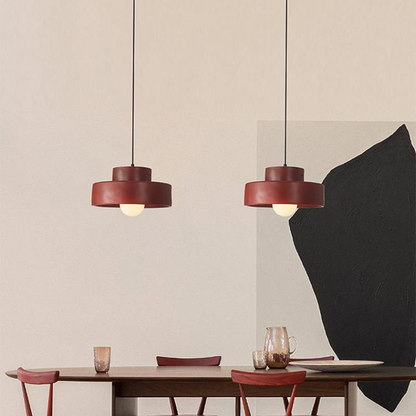 Lanterne suspendue cylindrique nordique