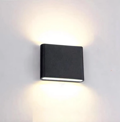 Lumière extérieure moderne étanche orientable haut-bas