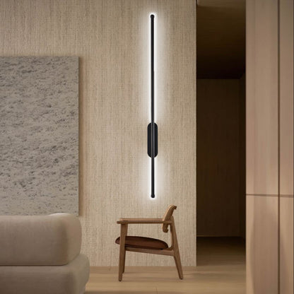 Longue lampe murale d'accentuation à DEL