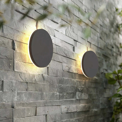 Applique murale extérieure LED géométrique moderne