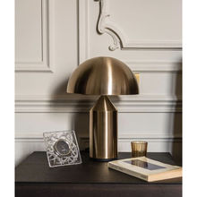 Lampe à poser en laiton style mi-siècle moderne Zephano