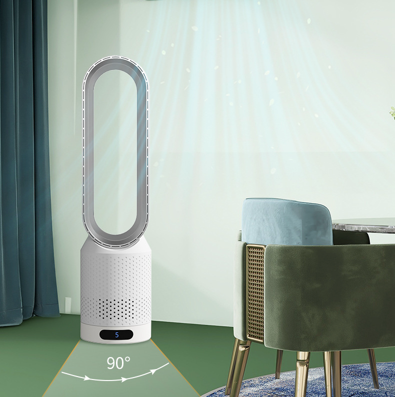 Climatiseur et purificateur d'air sans pales 3 en 1
