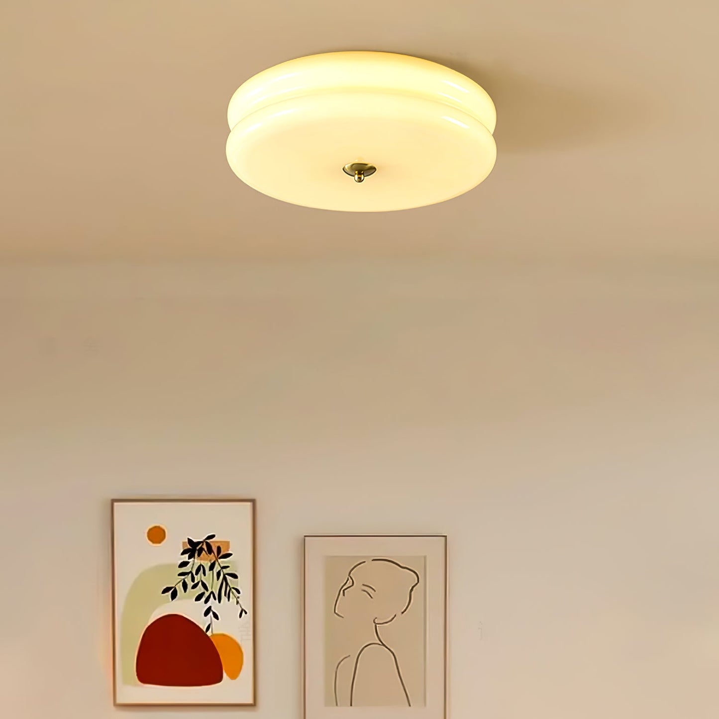 Lumière de plafond LED d'époque