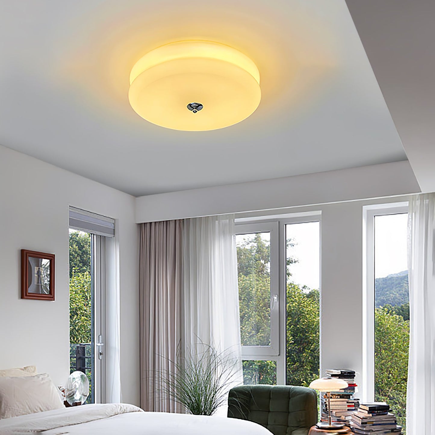Lumière de plafond LED d'époque