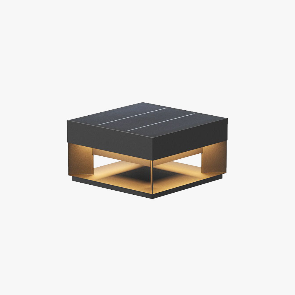 Lampe de poteau extérieure Solar Cube