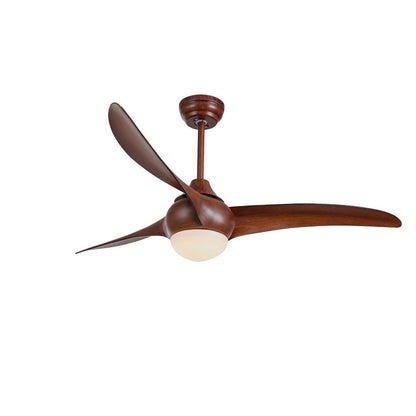 Ventilateur de plafond traditionnel avec lumière LED