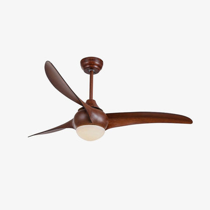 Ventilateur de plafond traditionnel avec lumière LED