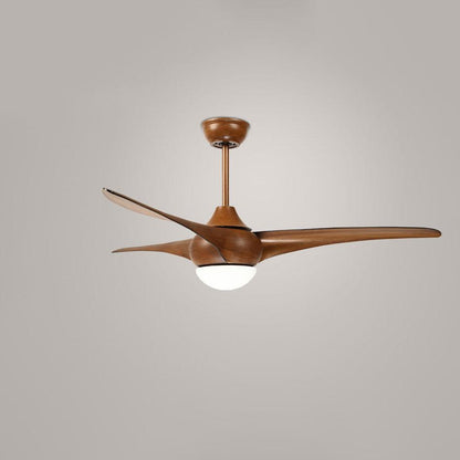 Ventilateur de plafond traditionnel avec lumière LED