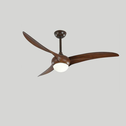 Ventilateur de plafond traditionnel avec lumière LED