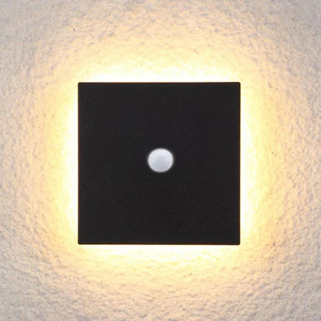 Applique murale extérieure LED géométrique moderne