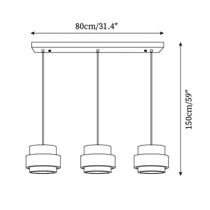 Lanterne suspendue en pierre rustique