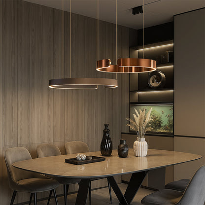Suspension Anneau Moderne LED
