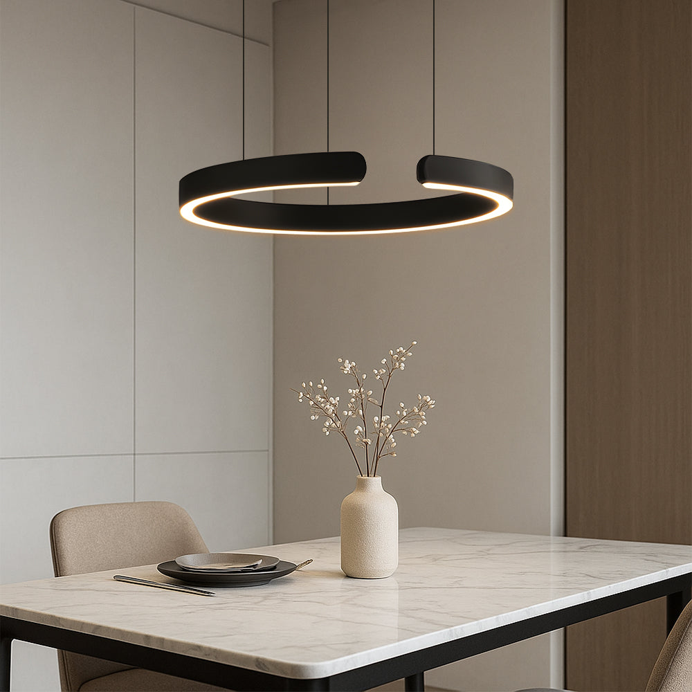 Suspension Anneau Moderne LED